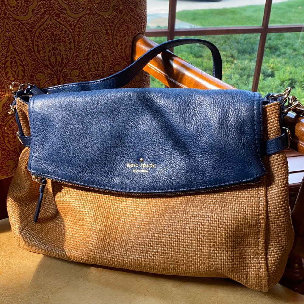 New Kate Spade Navy Shoulder Bag